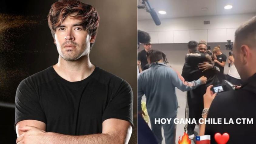 La Velada del Año 3: El encuentro de Polimá, Pablo Chill-E y Duki en la previa de la pelea de Germán Garmendia