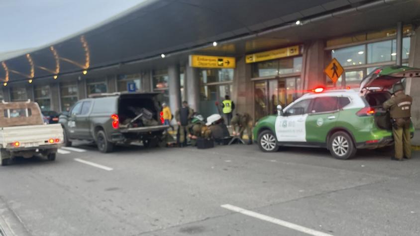 Descartan artefacto explosivo en aeropuerto Carriel Sur: Era bolso con comida
