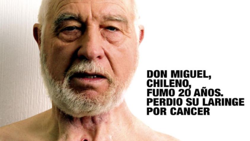 Murió "Don Miguel", histórico rostro de campañas antitabaco del Minsal