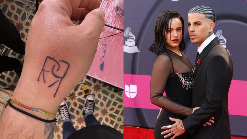 Fan de Rosalía y Rauw Alejandro se tatuó iniciales de los artistas: Ahora pide ayuda para borrárselas tras el quiebre de la pareja