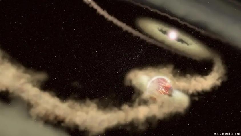 James Webb detecta agua dentro de un disco protoplanetario