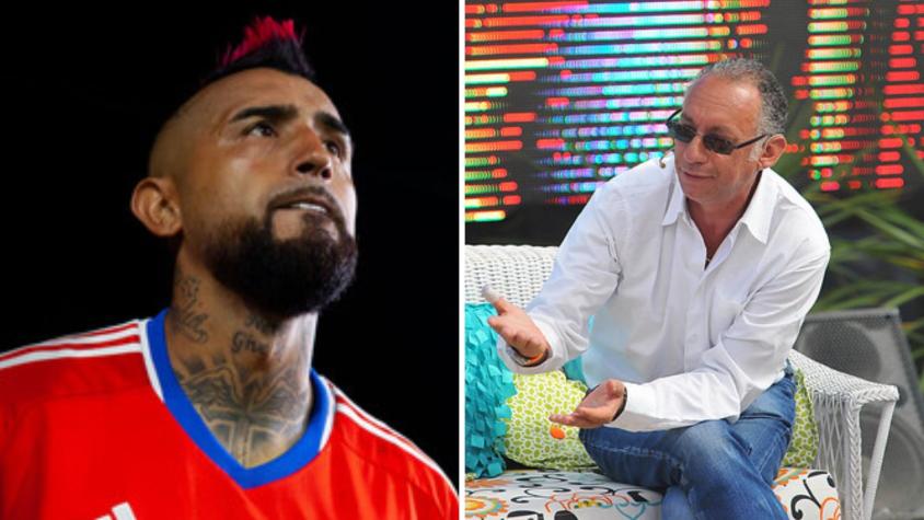 Las desafiantes publicaciones de Arturo Vidal respondiendo a dichos de Mauricio Israel