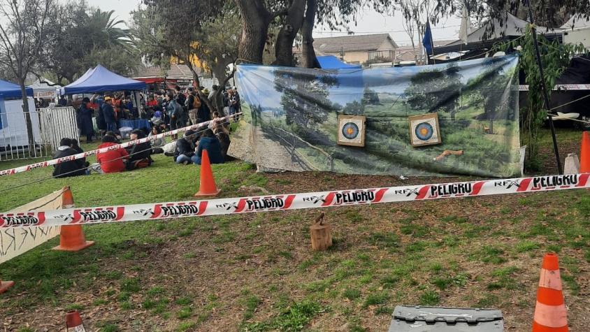"Buscaremos a los responsables": Feria Friki tras accidente donde mujer terminó con una flecha en su rostro