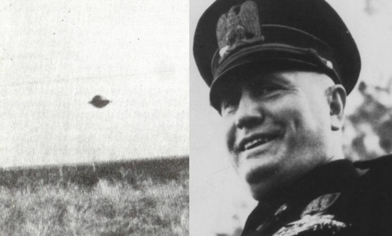 Impactante revelación mundial: Mussolini habría ocultado el primer accidente OVNI de la historia