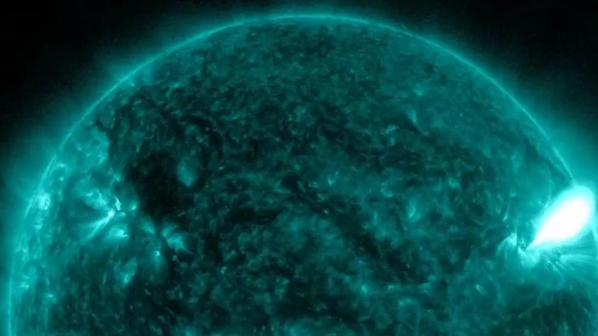 Una erupción solar provoca un apagón de radio parcial