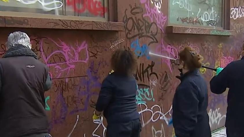 Orrego denuncia ataque de “bombing” por parte de grafiteros a edificio del Gobierno Regional tras evento skater