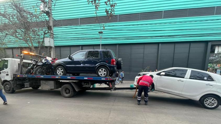 Carabineros ha detenido a 480 personas por diferentes delitos en Barrio Franklin