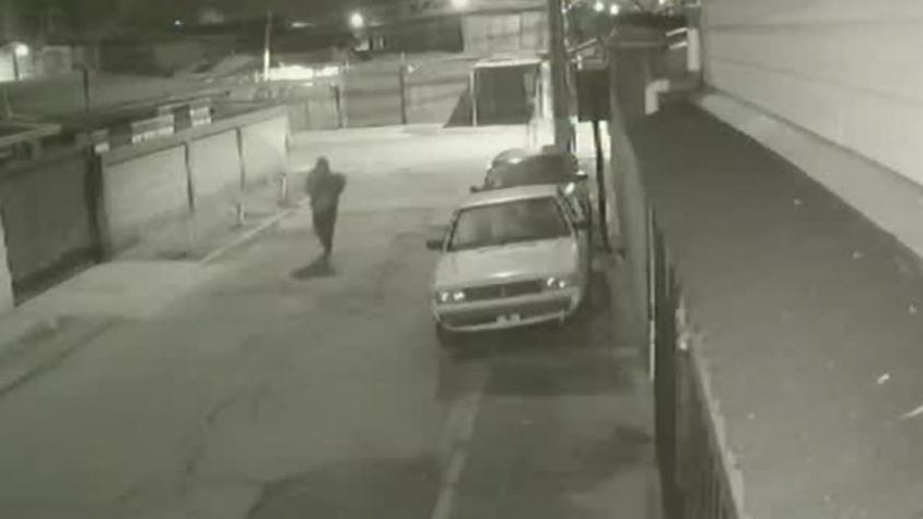 Revelan video de homicidio de hombre que intentó ayudar a mujer que era asaltada en Conchalí