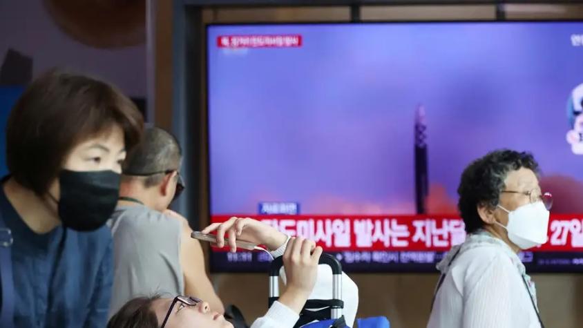 Corea del Norte dispara un misil balístico de largo alcance