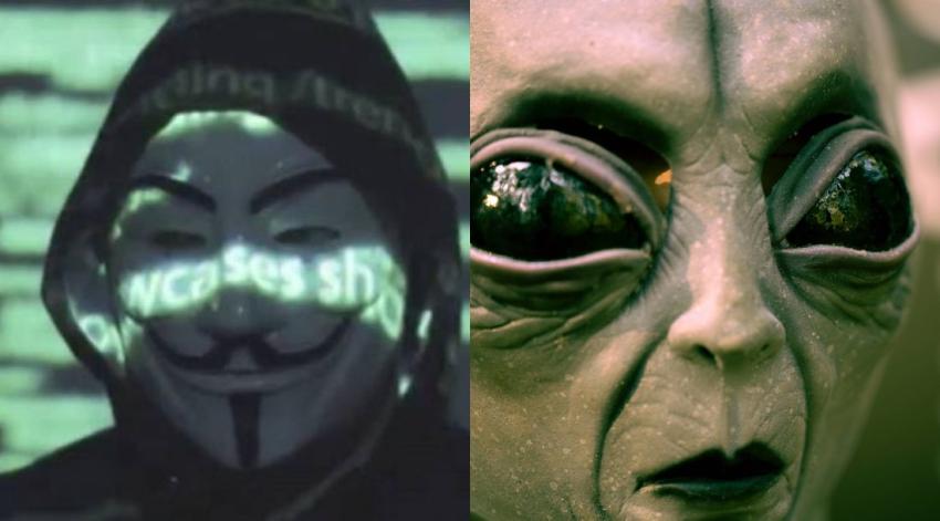 Anonymous con todo: Prometen descubrir la verdad sobre los OVNIs