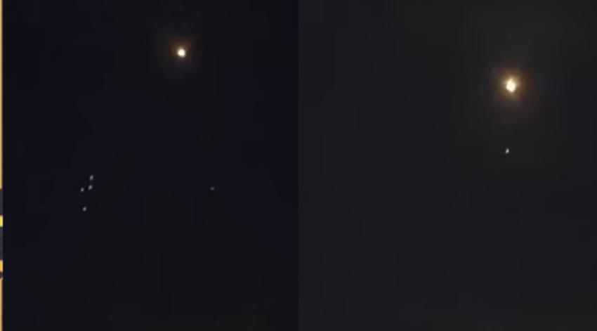 [VIDEO] Extraño y poderoso OVNI apareció en el cielo iraní: La Fuerza Aérea no pudo derribarlo