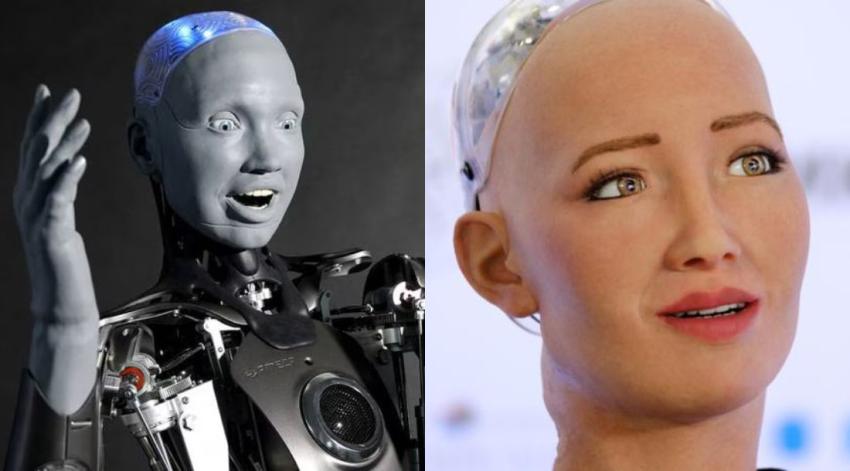 Robots humanoides impulsados con IA aseguran que manejarían el planeta mejor que los humanos