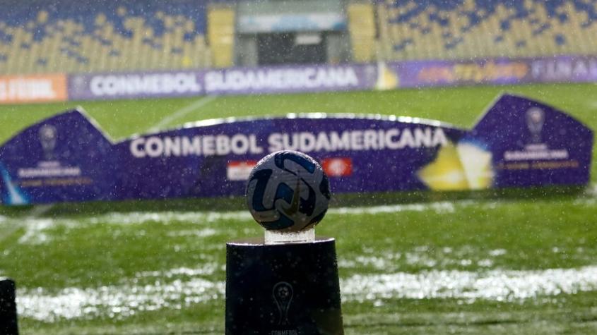 Copa Sudamericana: Suspenden partido entre Audax y Ñublense tras demorarlo tres veces por lluvia