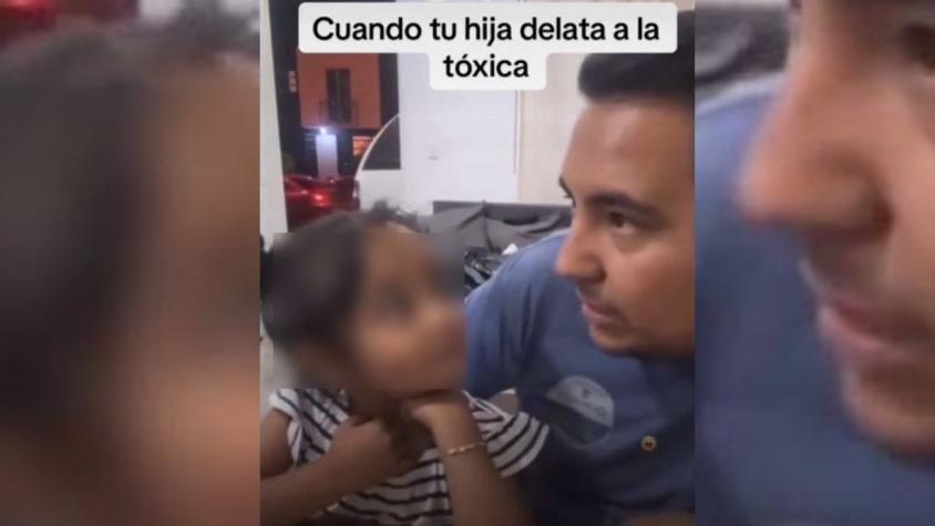 Hija revela a su padre que su madre le es infiel con un vecino y se vuelve viral en Tiktok