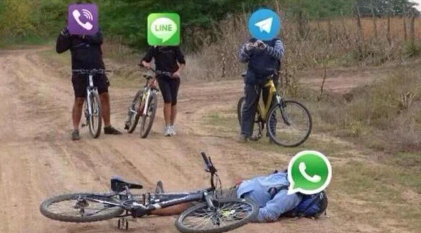 Los mejores memes que dejó la última caída mundial de WhatsApp