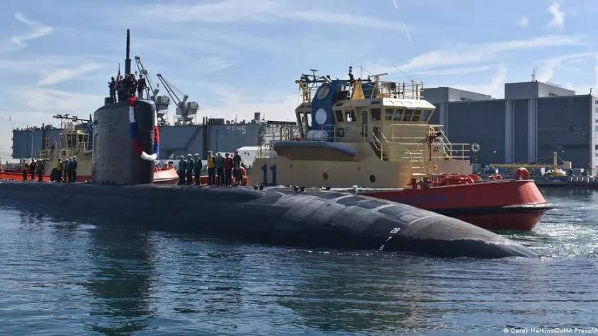 Otro submarino estadounidense llega a Corea del Sur