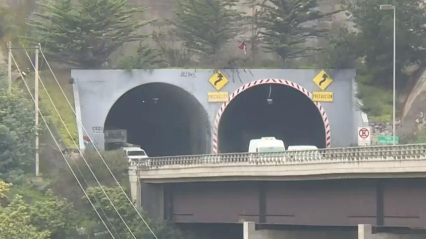 Túnel Los Gemelos sería el más peligroso de Chile