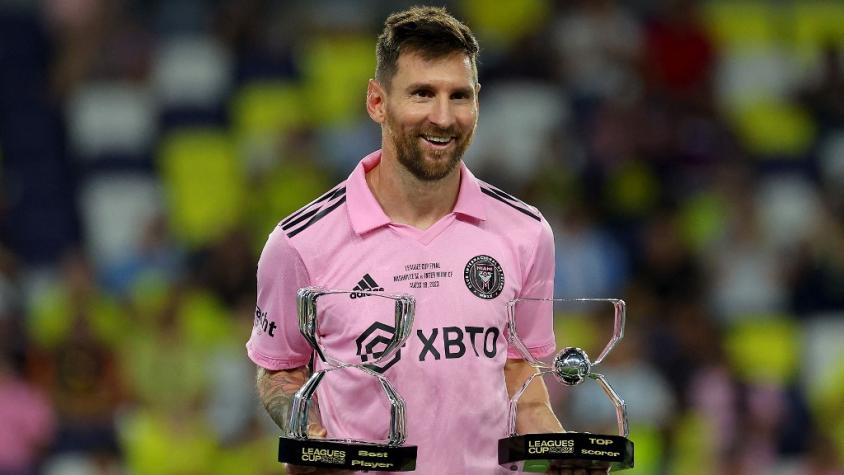 Con golazo de Lionel Messi, Inter Miami gana el primer título de su historia