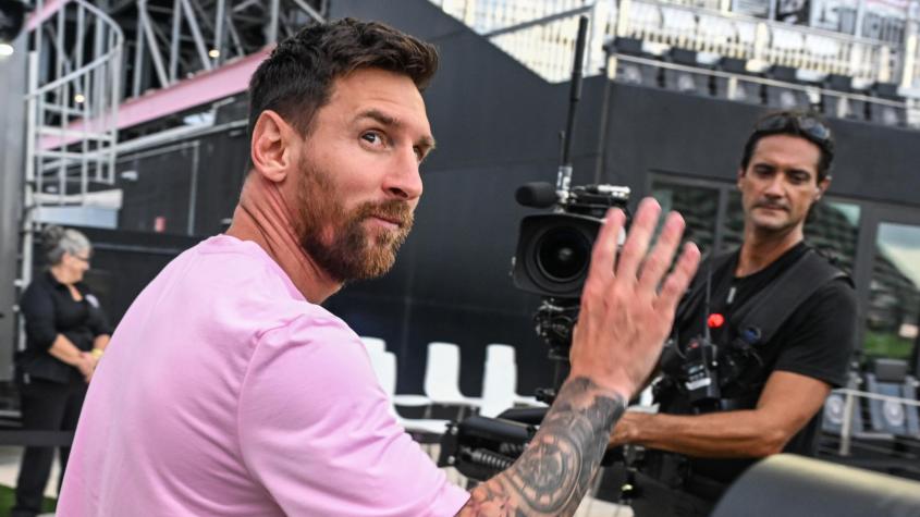 Hombre que habría intentado fotografiar a Messi en Miami acabó con un ojo herido y la cara ensangrentada