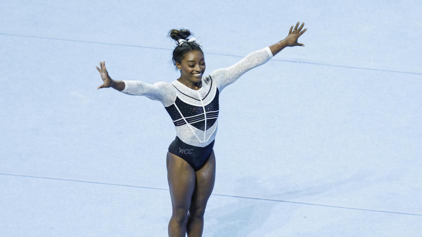 Simone Biles ilusiona a Santiago 2023: La gimnasta estadounidense fue inscrita en la lista preliminar de los Panamericanos