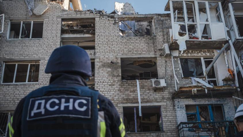 Ucrania derribó oleadas de misiles y drones sobre Odesa