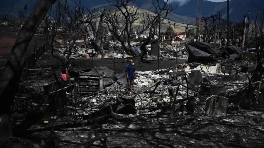 Aumentan a 93 los muertos por incendios en Hawái