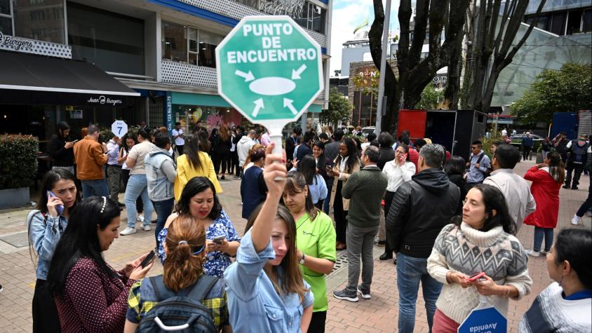 Fuerte temblor sacude Bogotá y centro de Colombia