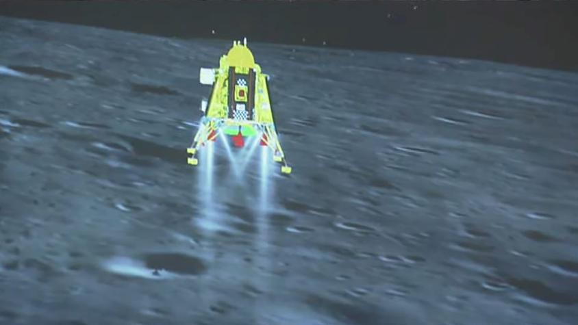Chandrayaan-3: Nave india llega al territorio menos explorado de la Luna