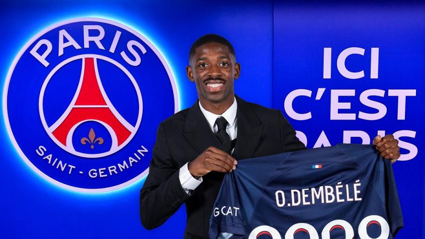 Más dinamita en ataque: el francés Ousmane Dembélé firma con el PSG hasta 2028