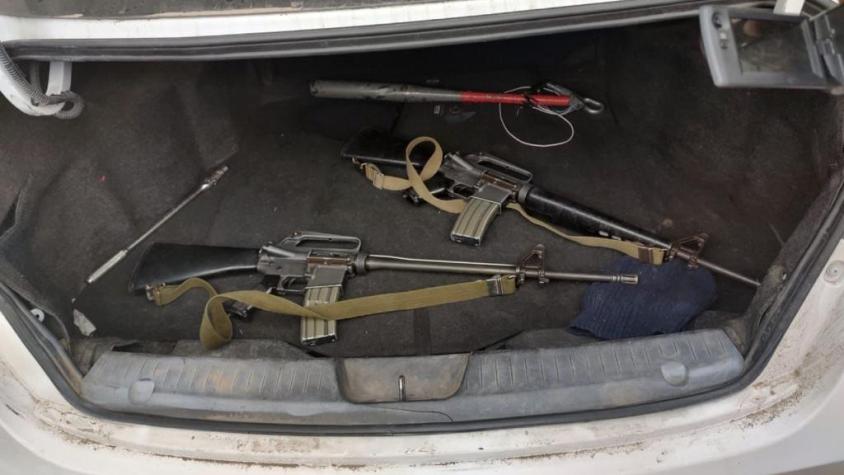 Recuperan dos fusiles de guerra que habían sido robados en julio a la Armada en Viña del Mar