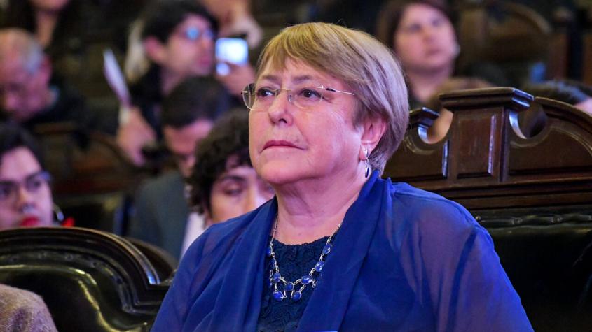Michelle Bachelet y posible nueva candidatura: "Jamás dije que estaba disponible"