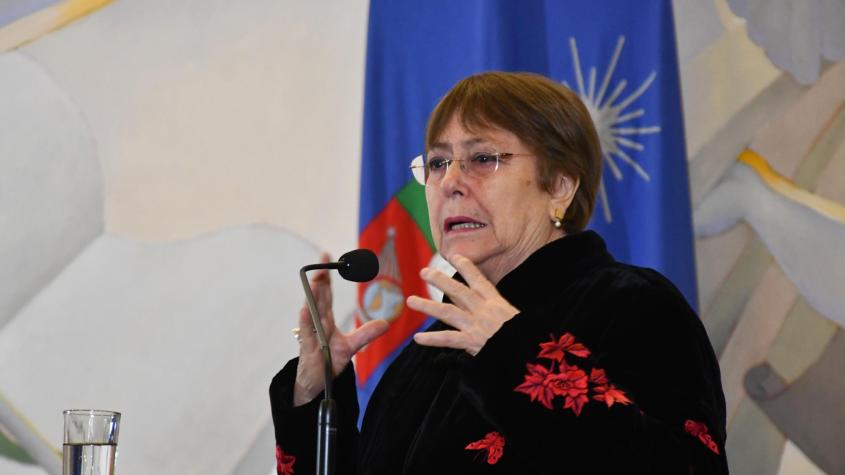 Expresidenta Michelle Bachelet y posible candidatura: “Espero no estar ante ese dilema”