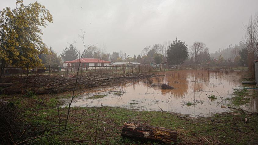 Siguen las fuertes lluvias en la región del Maule: Senapred solicita evacuar sectores cercanos a Constitución