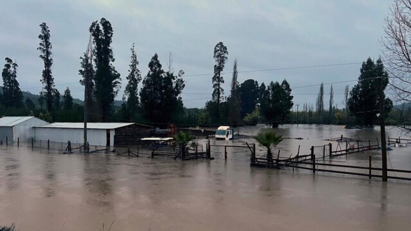 Alarma meteorológica: Senapred reportó más de 33 mil aislados y 32 mil evacuados por temporal