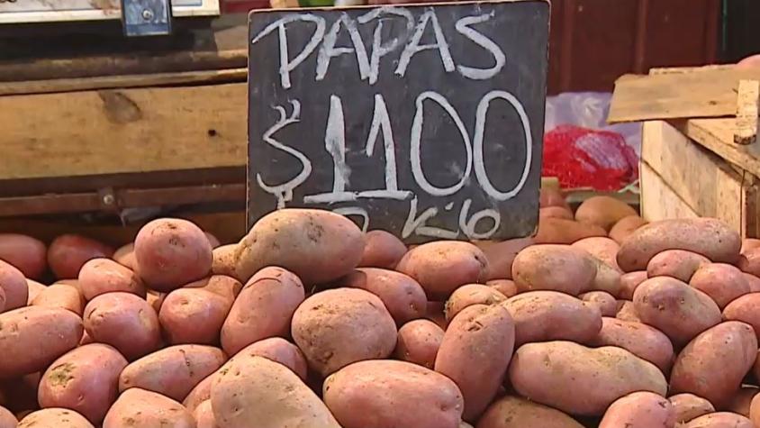 Gobierno acusa aumento injustificado de precios: Polémica por fuerte alza de las papas