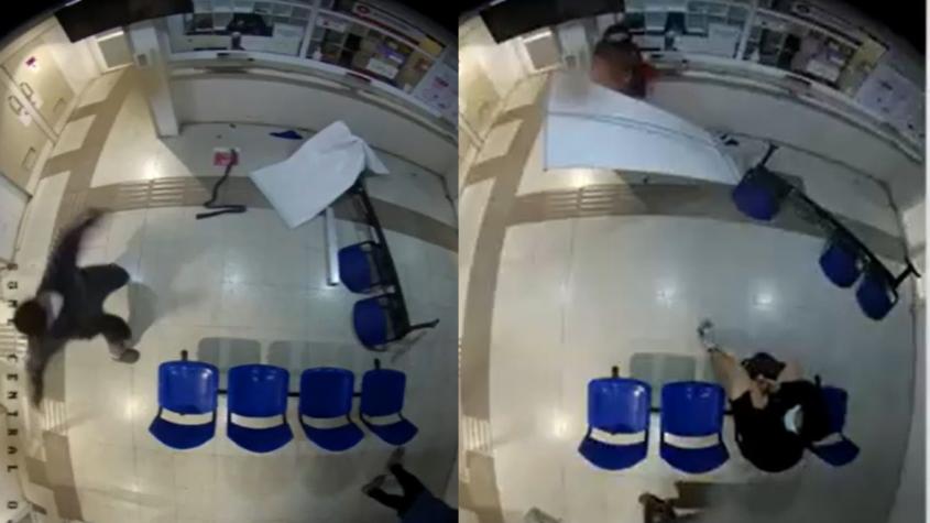 Paciente ataca a funcionarios de SAR de Rancagua: Trabajadora quedó con fractura nasal