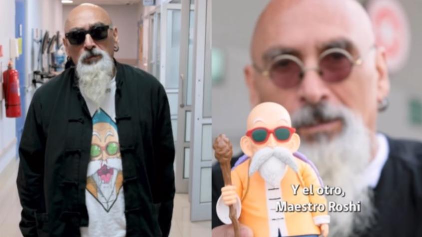 "Vivo buscando a mi Bulma": Auxiliar de la Posta Central es igual al Maestro Roshi de Dragon Ball