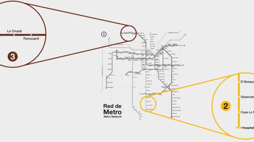 Metro de Santiago: Cuáles serán las nuevas estaciones para línea 2 y 3