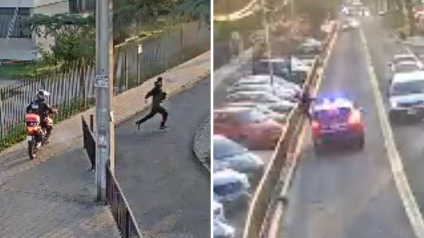 VIDEO | Así fue la captura del autor de la balacera en el Metro Los Dominicos