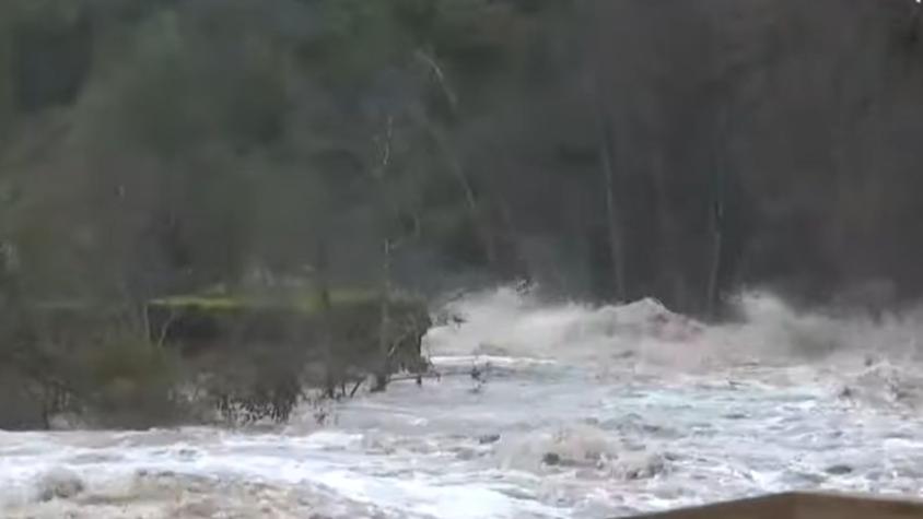 Bomberos descartó persona caída al río Laja en Cabrero