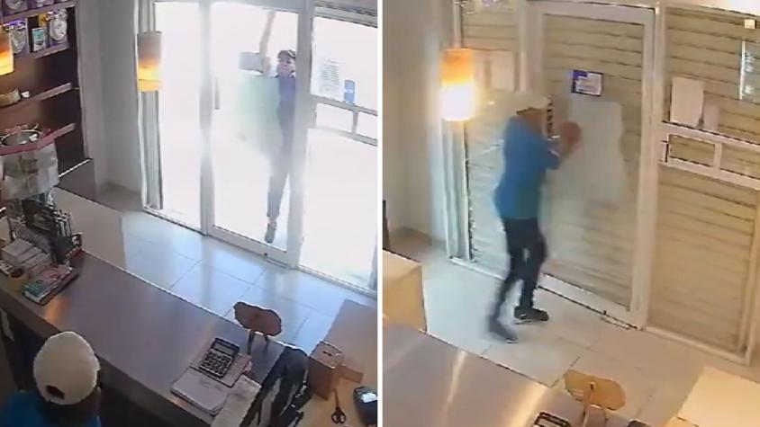 "¡Mamita ayúdame!": Ladrón quiso robar en pastelería, pero trabajadora lo dejó encerrado "¡Mamita ayúdame!": Ladrón quiso robar en pastelería, pero trabajadora lo dejó encerrado