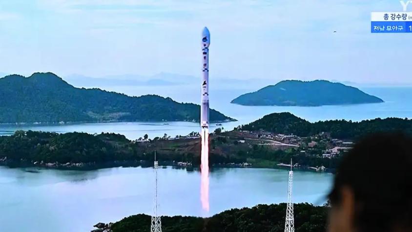Corea del Norte lanza satélite espía y fracasa en su intento
