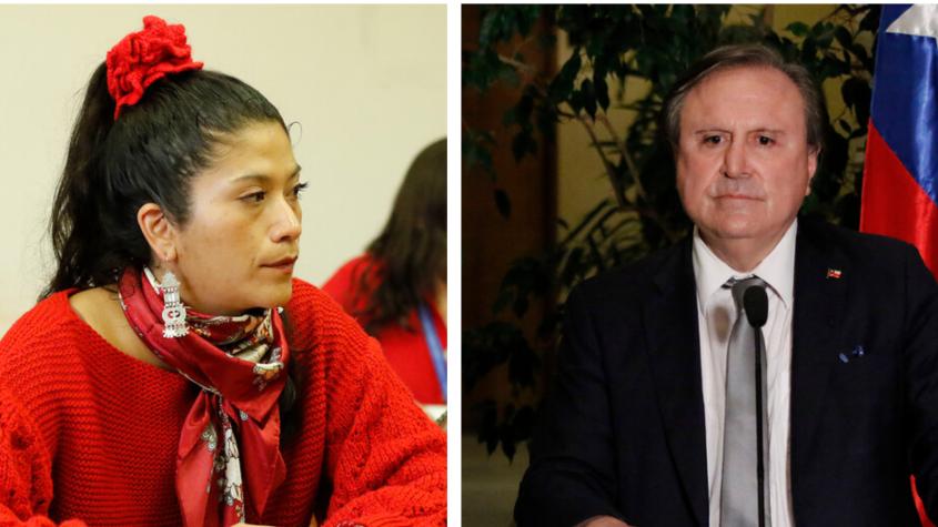 “Cara de raja”: Incidente entre diputada Ñanco y Moreira termina con insulto y podría ir a Comisión de Ética “Cara de raja”: Incidente entre diputada Ñanco y Moreira termina con insulto y podría ir a Comisión de Ética