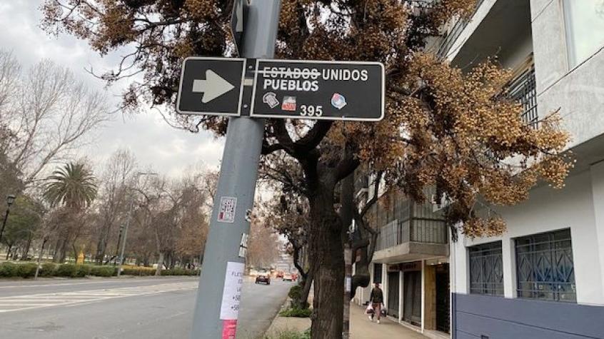 Vecinos de Santiago contra cambio de nombres de calles: “Hay un deseo por refundar todo”