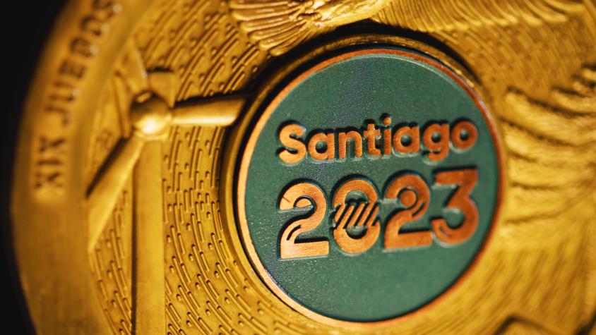 VIDEO | Corazón de cobre chileno: Así lucen las medallas de Santiago 2023