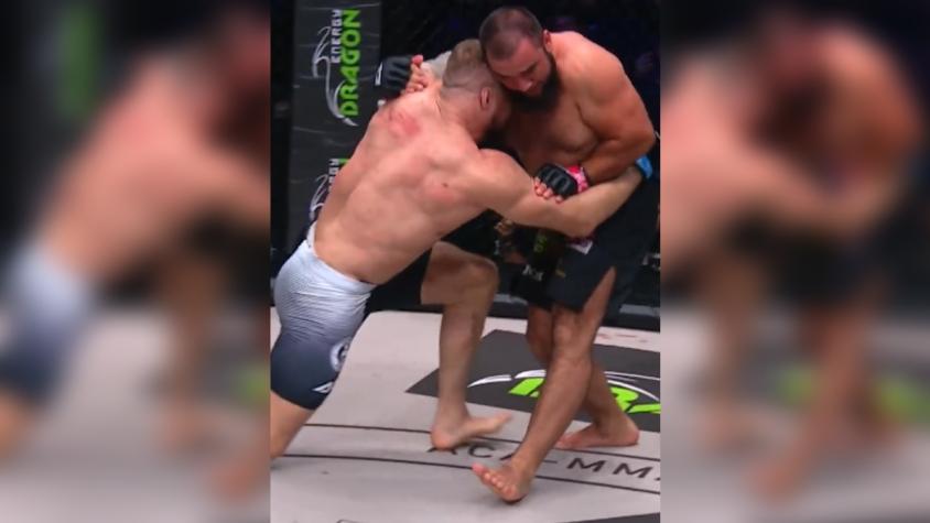 Así fue la escalofriante lesión de un luchador ruso en artes marciales mixtas: pelea sólo duró 40 segundos