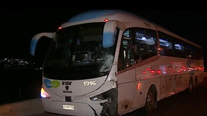 Conductor de bus que atropelló y mató a taxista en la Ruta 68 dio positivo a cocaína