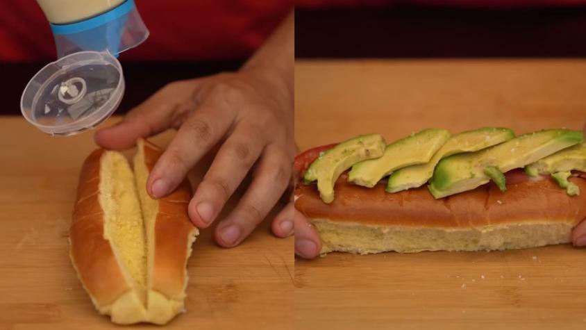 "El famoso completo chileno": Chef venezolano se llena de críticas al viralizar extraña receta del sándwich nacional