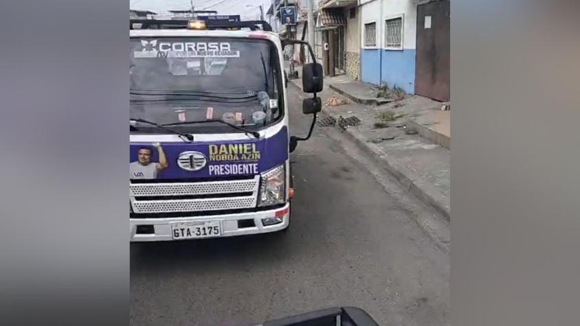 Tiroteo durante cierre de campaña en Ecuador: Policía descarta atentado contra candidato presidencial