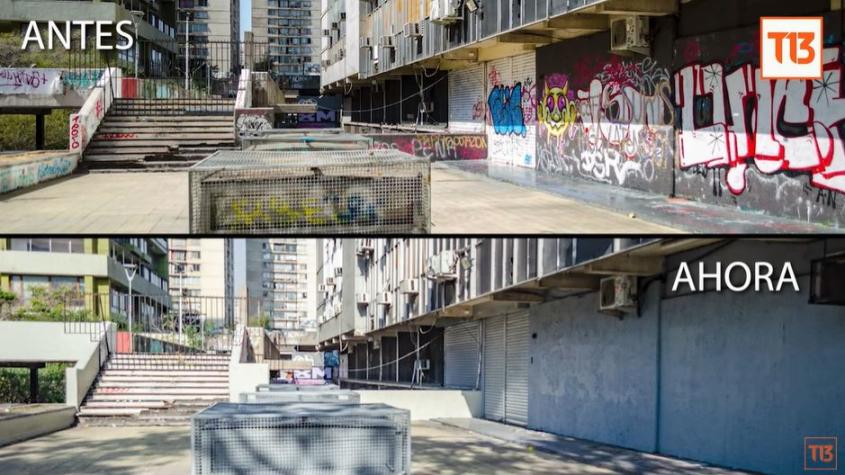 Limpieza de fachadas en la Alameda llega al 100%: Revisa el antes y después de los edificios